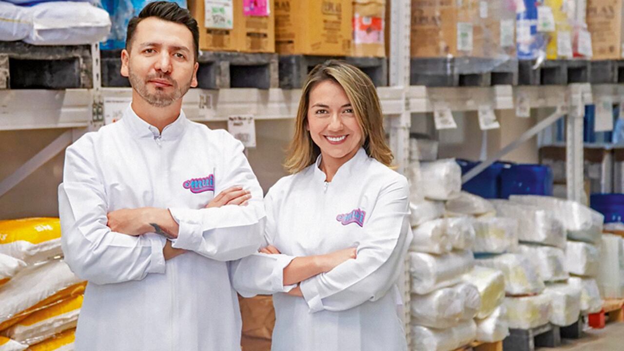 Nicolás Roa y Alejandra Paredes, fundadores de Muii.