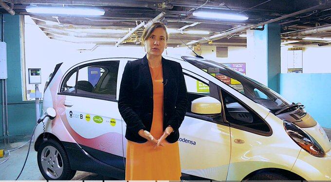 Zulma Guzmán Castro, es fundadora de la empresa Car-B, un modelo de autos eléctricos compartidos que salió al mercado en 2017.