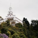 El Santuario del Señor de Monserrate está situado a 3,172 metros sobre el nivel del mar, en la cima del cerro de Monserrate o cerro de Las Nieves.