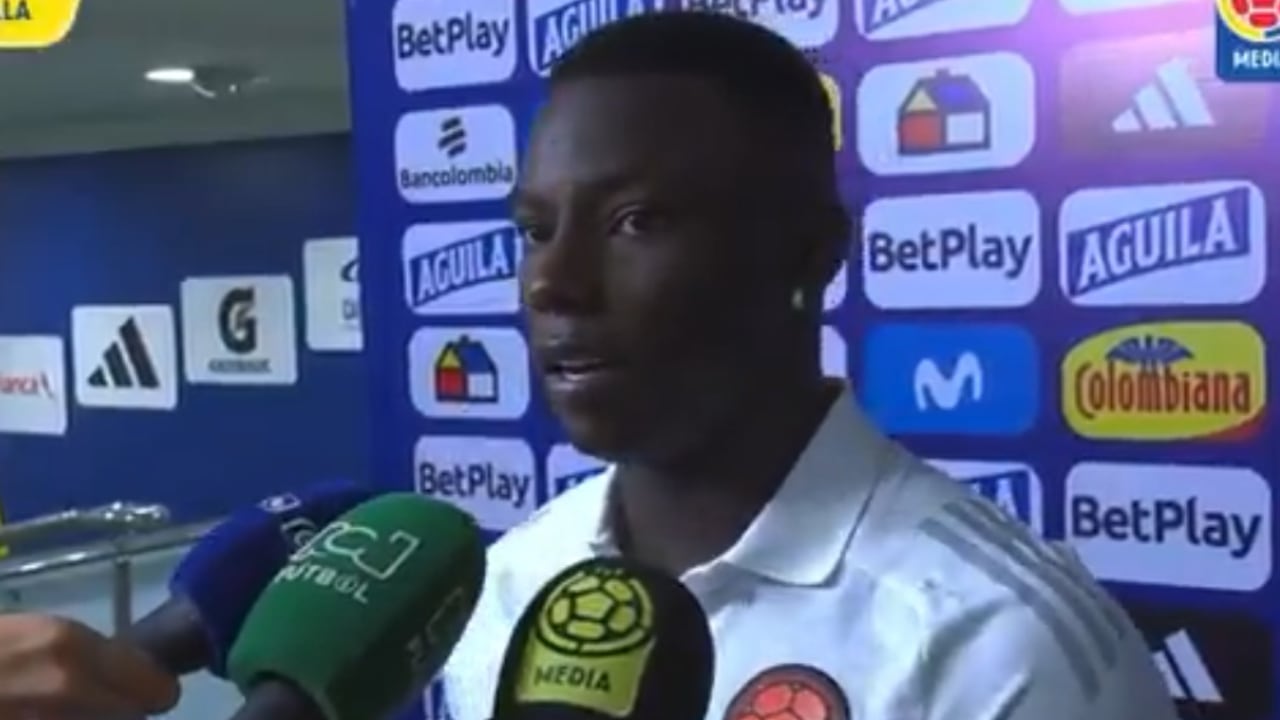 Marino Hinestroza habló tras su debut con Selección Colombia.