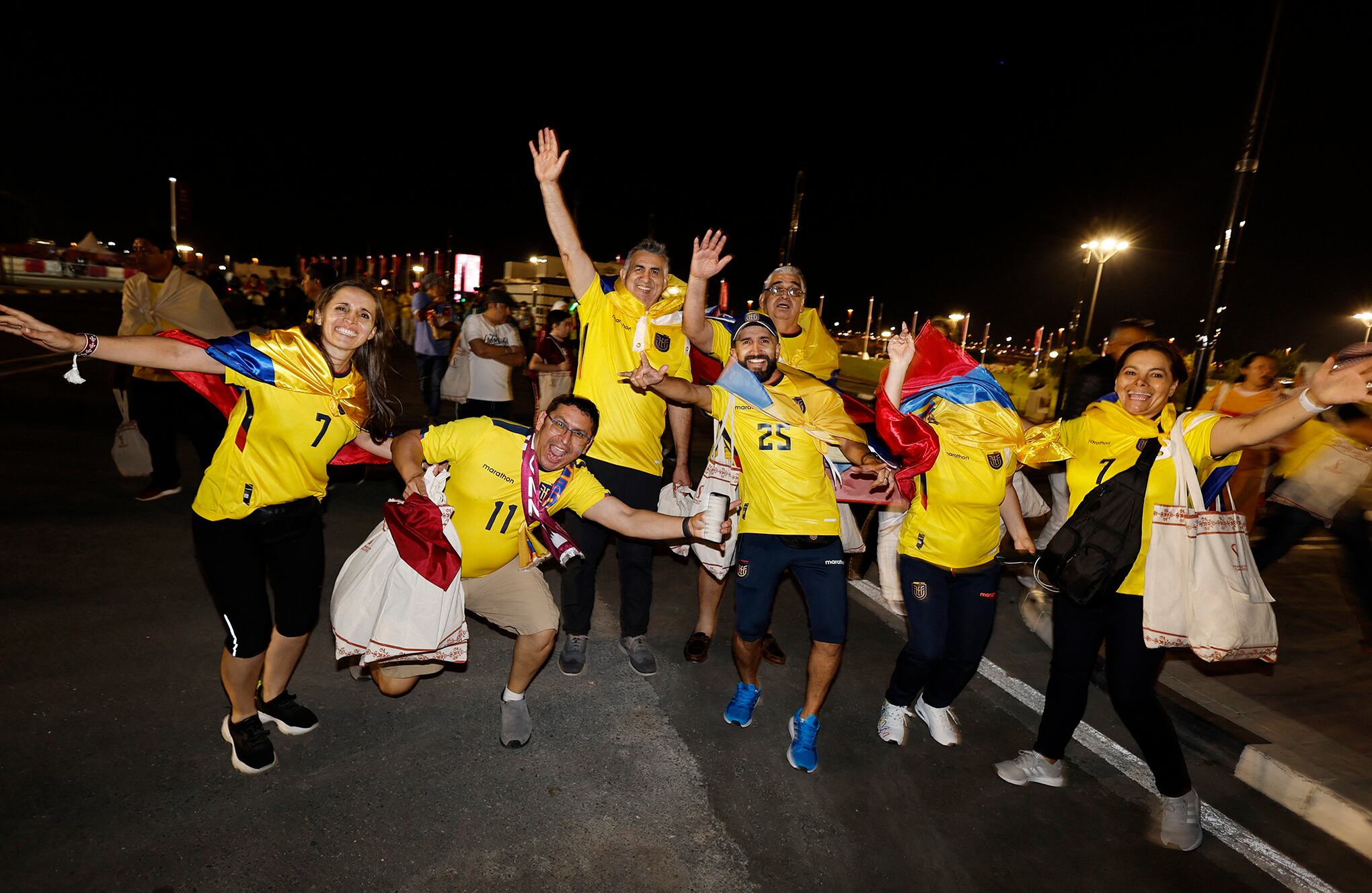 En imágenes : Primer partido de la copa mundo