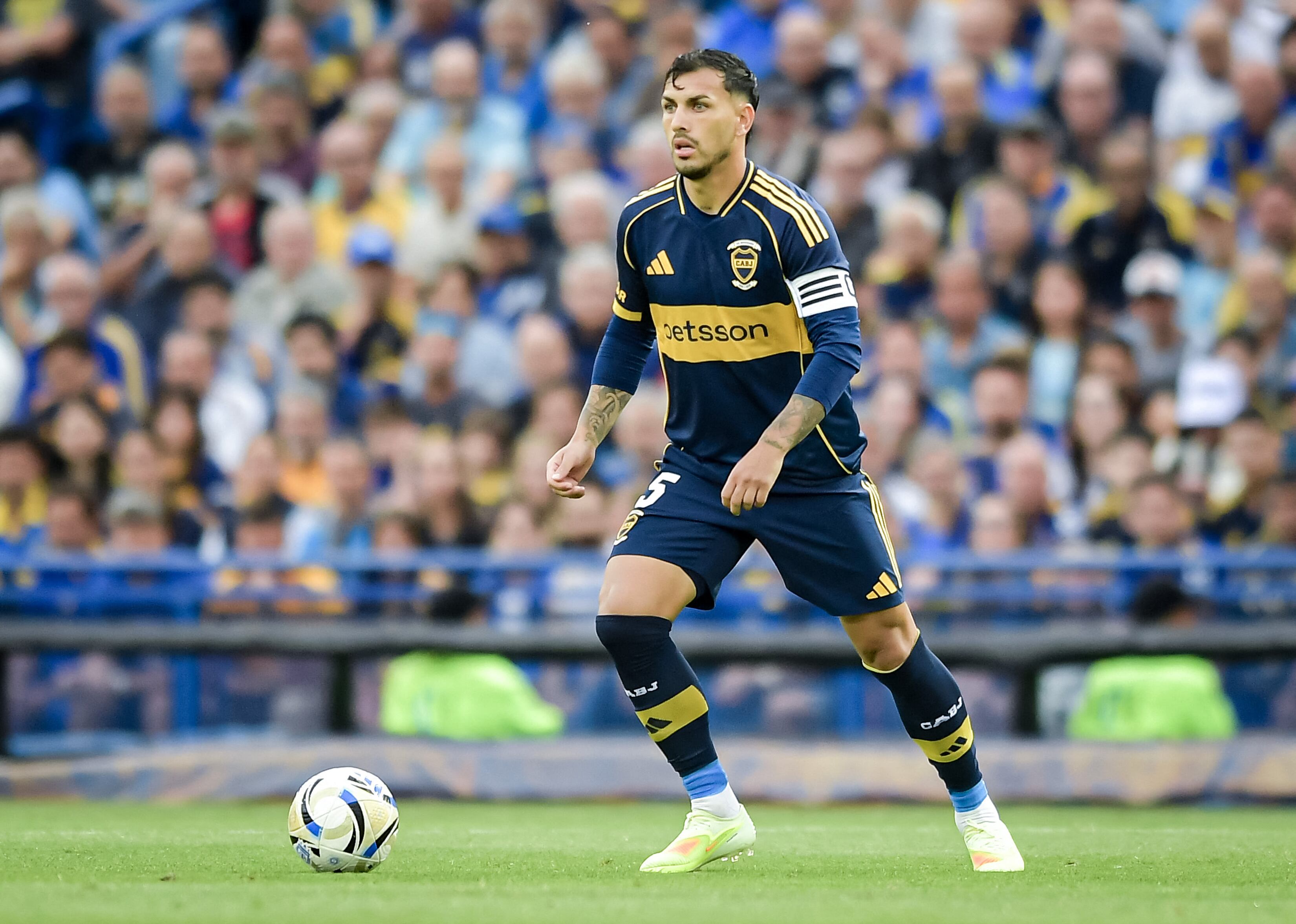 Leandro Paredes con Boca Juniors.