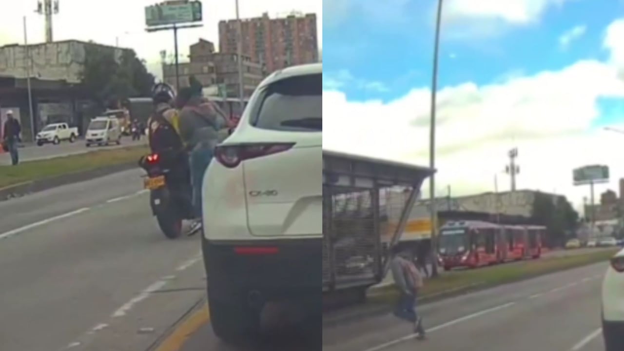 Accidente en Bogotá.