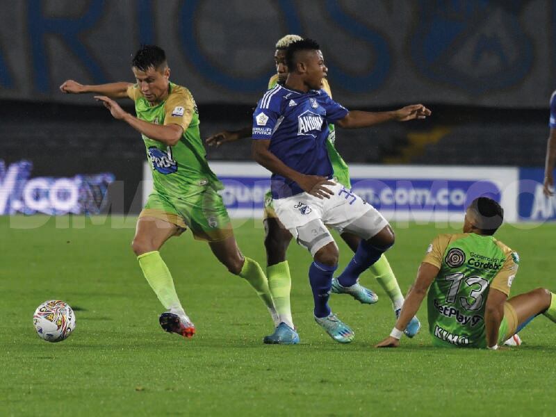 Óscar Cortés, figura del partido ante Jaguares en Bogotá