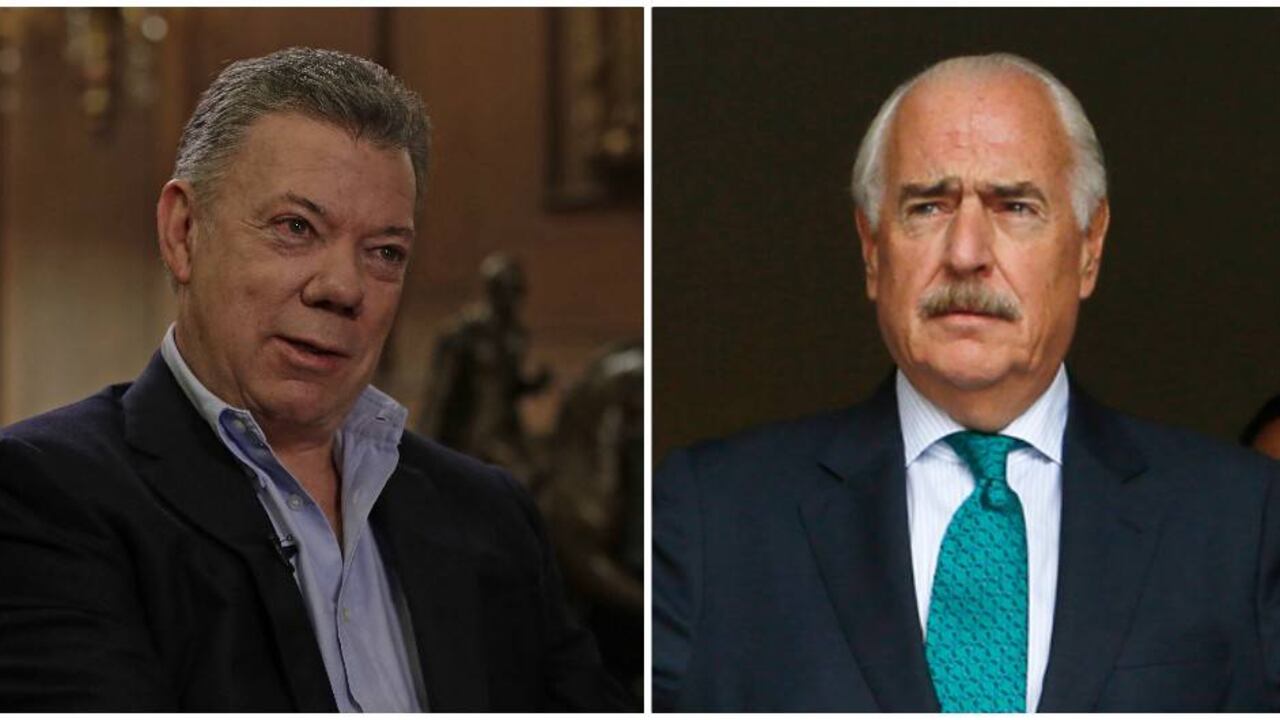 El expresidente Pastrana arremetió contra el paro nacional y el expresidente Santos.