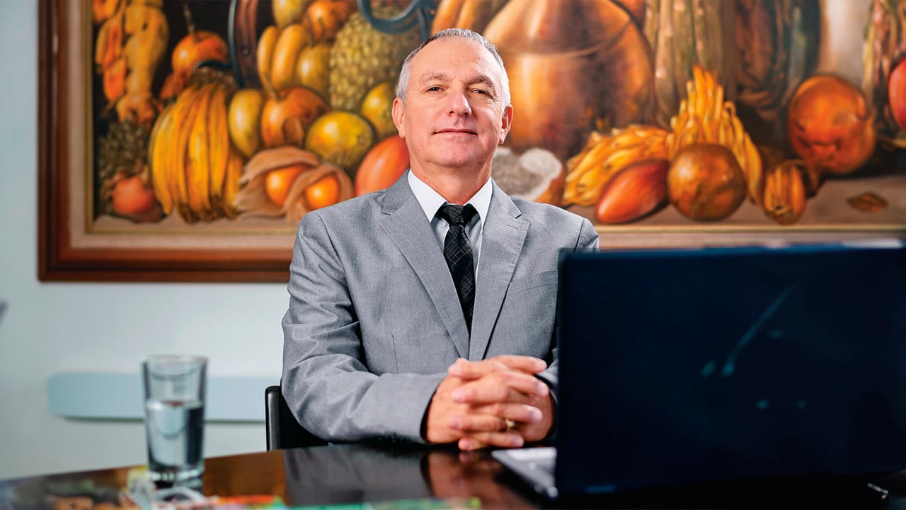 Álvaro Palacio Peláez, presidente ejecutivo de la Asociación Hortifrutícola de Colombia (Asohofrucol).