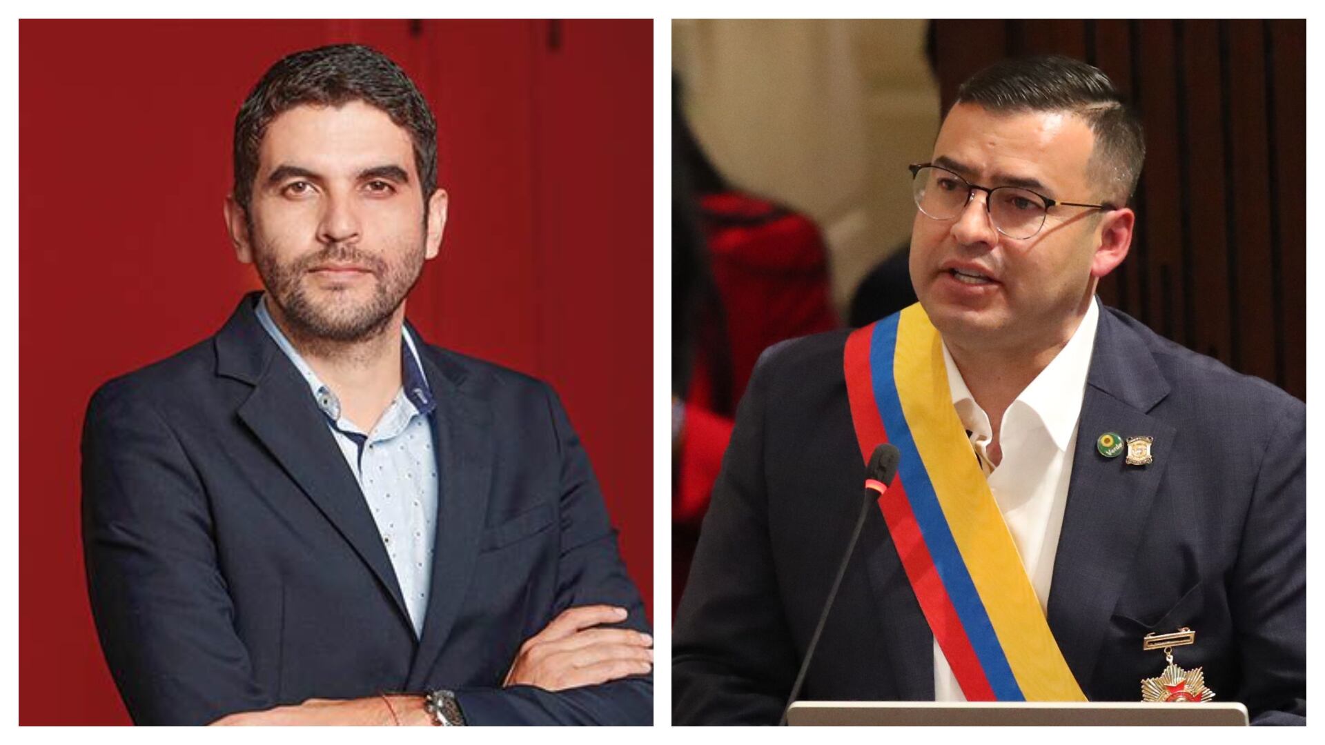 Hernán Cadavid y Jaime Raúl Salamanca.