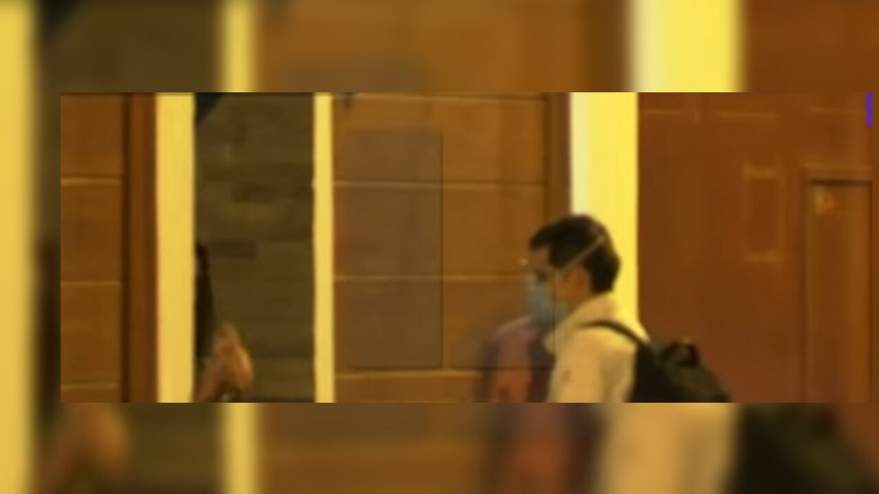 Foto de la fiesta del ahora exministro del Interior de Perú, Luis Barranzuela