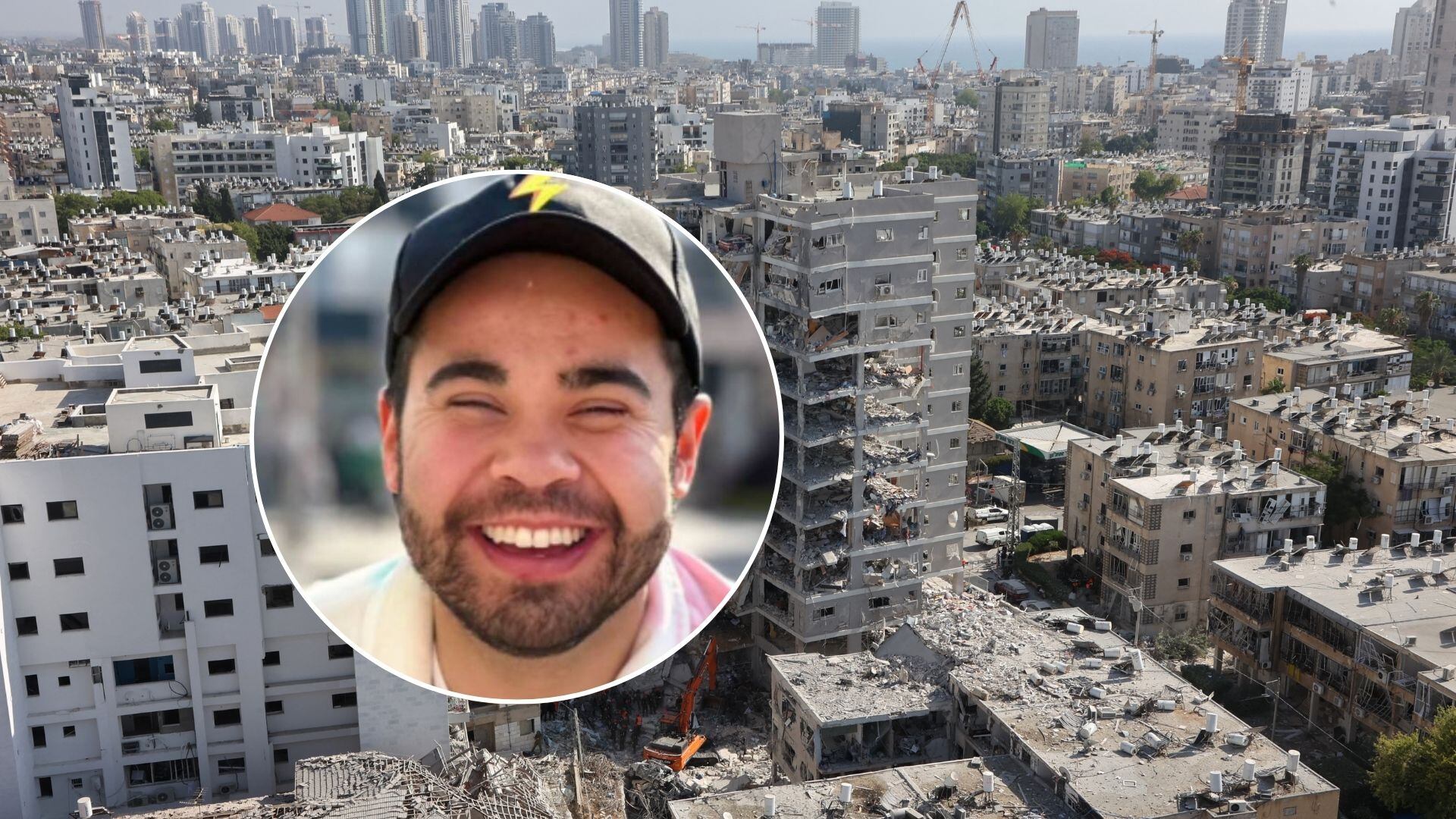 David Polanía, hijo de los humoristas colombianos La Gorda Fabiola y Polilla, relata su experiencia atrapado en Tel Aviv tras los ataques entre Israel e Irán.
