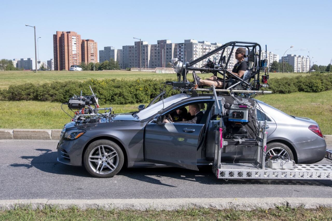 Tenet, imágenes de producción