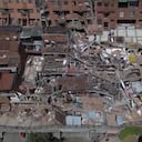 Imágenes aéreas revelan la magnitud del desastre que dejó el terremoto que sacudió varias regiones del país este lunes 10 de agosto.