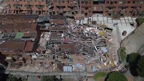 Imágenes aéreas revelan la magnitud del desastre que dejó el terremoto que sacudió varias regiones del país este lunes 10 de agosto.