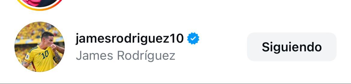 James Rodríguez reaccionó a video de su hija.