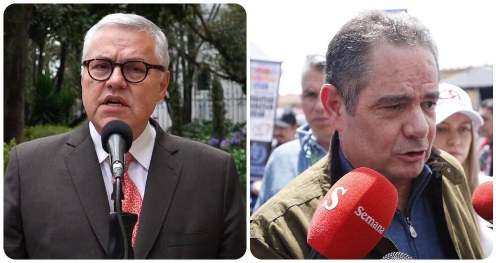 Néstor Osuna y Germán Vargas Lleras.