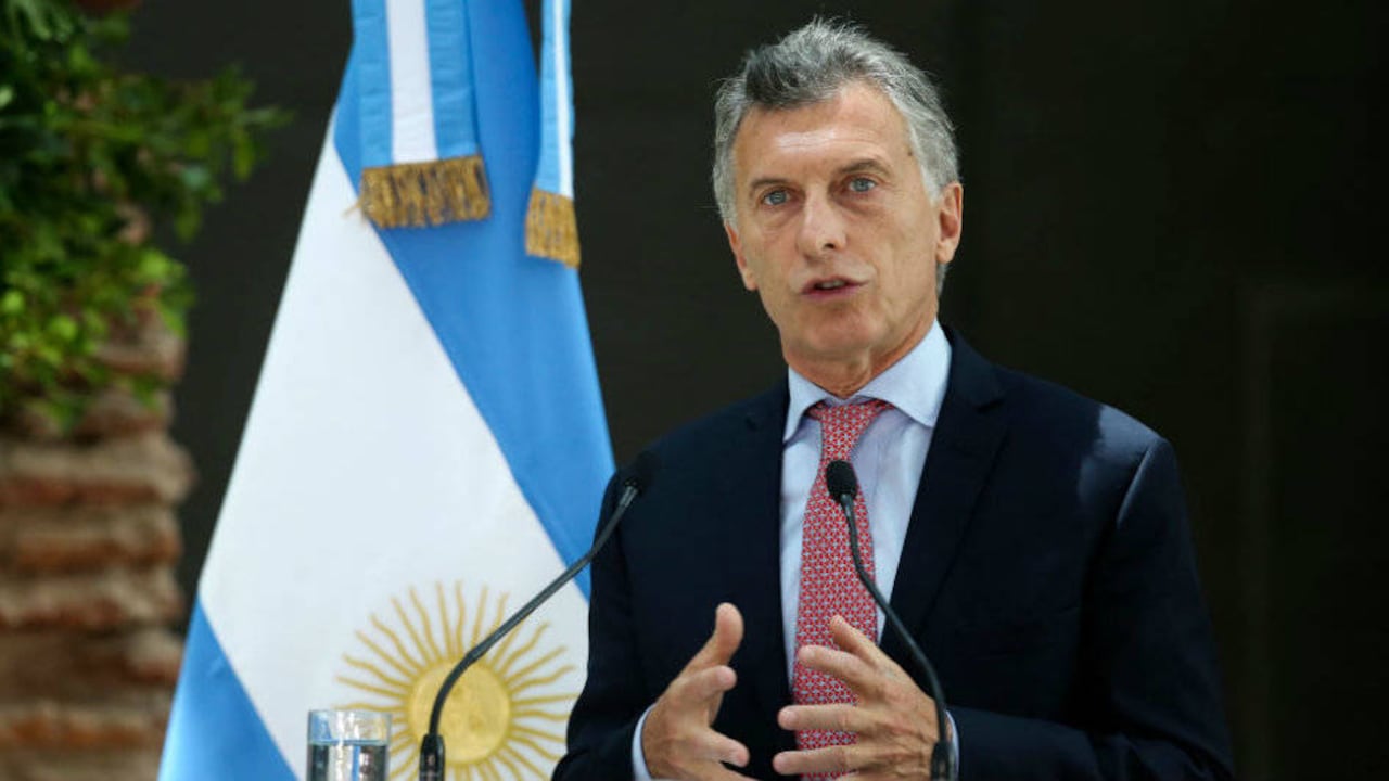 Mauricio Macri, presidente de Argentina.