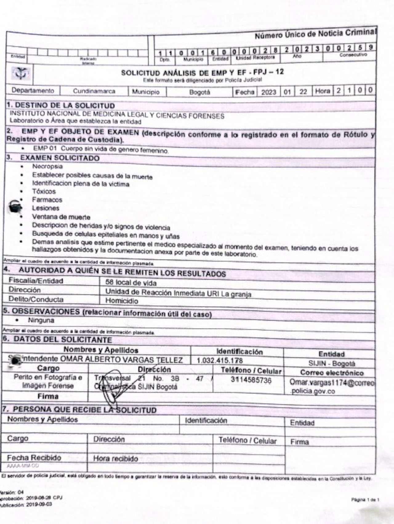 Estas son las pruebas que usará John Poulos para demostrar su inocencia