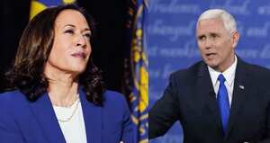 Kamala Harris y Mike Pence, candidatos a la vicepresidencia de Estados Unidos.