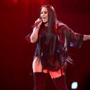 LONDON, ENGLAND - JUNE 25: Demi Lovato performs live on stage at The O2 Arena on June 25, 2018 in London, England. (Photo by Simone Joyner/Getty Images)