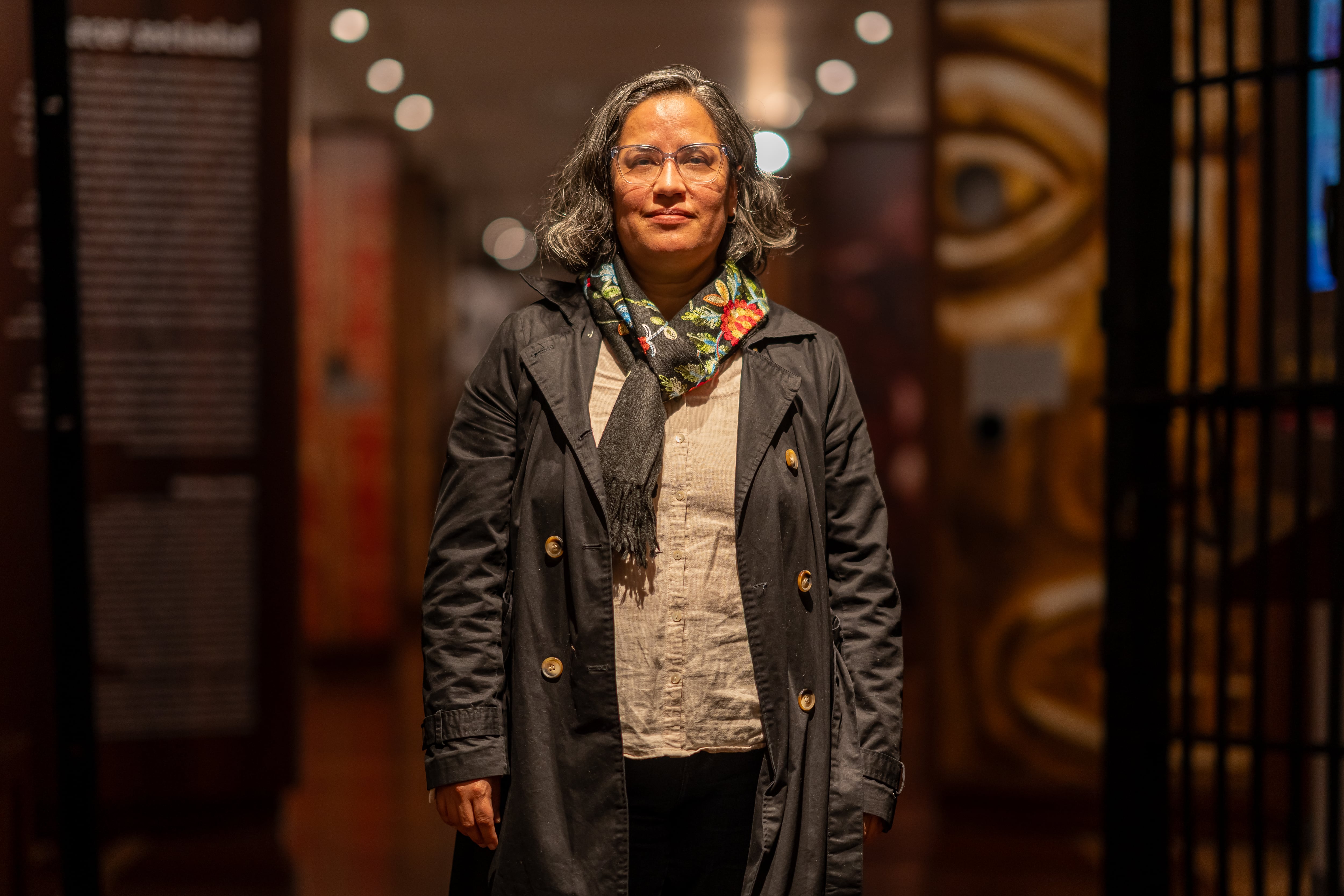 Carolina Vanegas Carrasco, artista plástica de la Universidad  Nacional de Colombia, experta en la obra de Beatriz González y curadora de la  exposición.