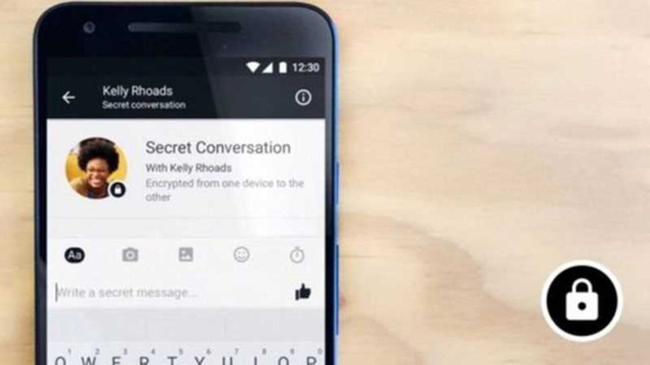 Facebook compartió unas capturas de pantalla que muestran cómo se ve el servicio de mensajes secretos que están probando.