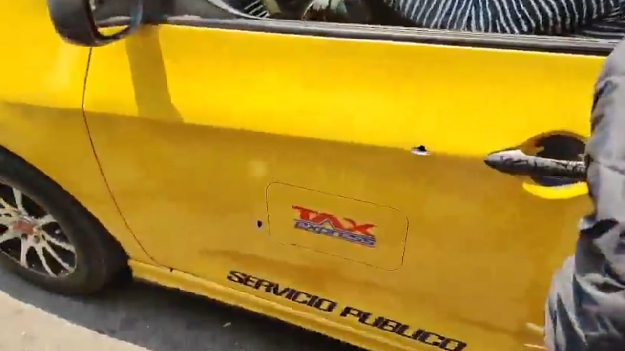 Ataque a bala contra taxista en el sur de Bogotá en la tarde del 27 de octubre