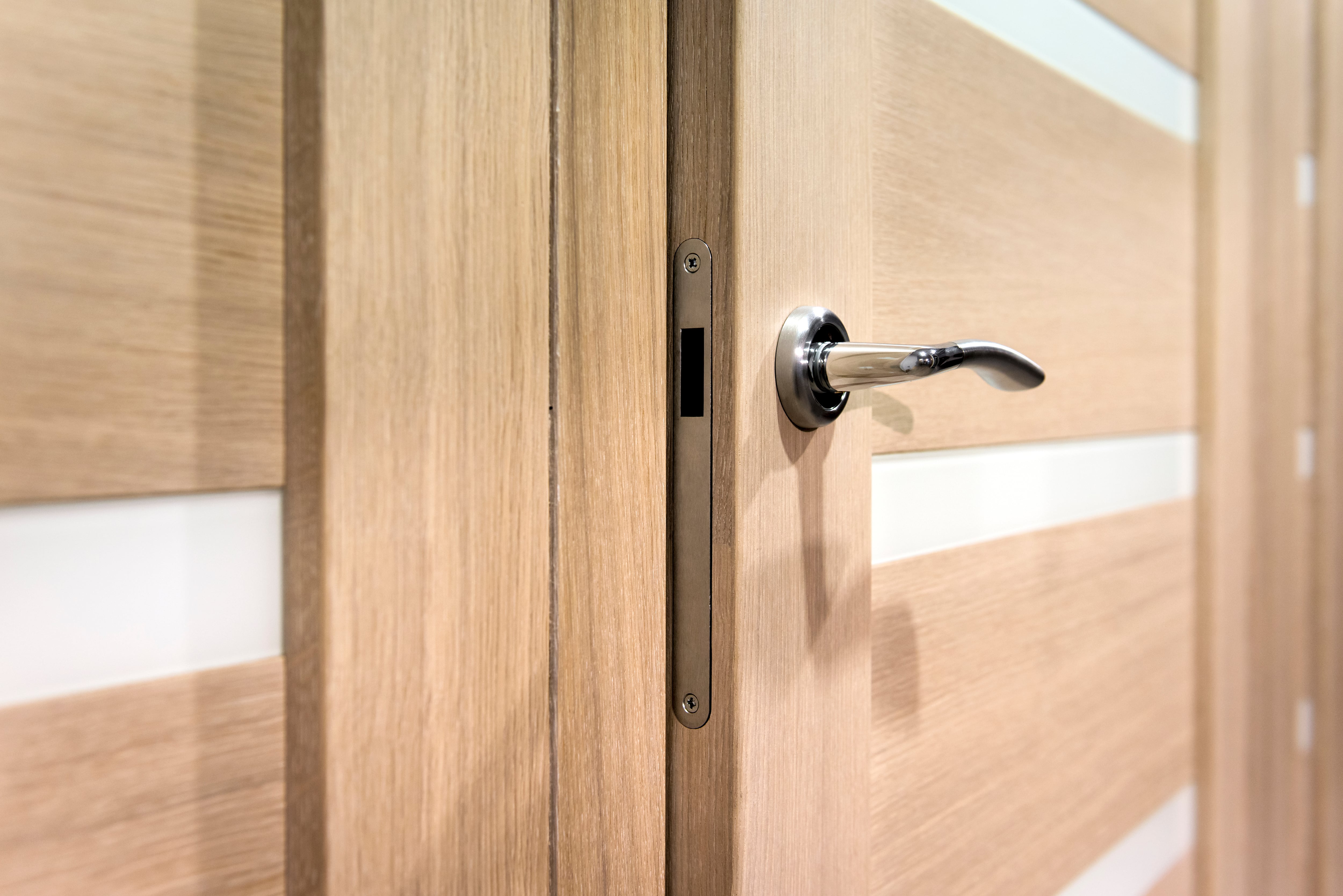 Las puertas pueden perder el brillo con el tiempo.