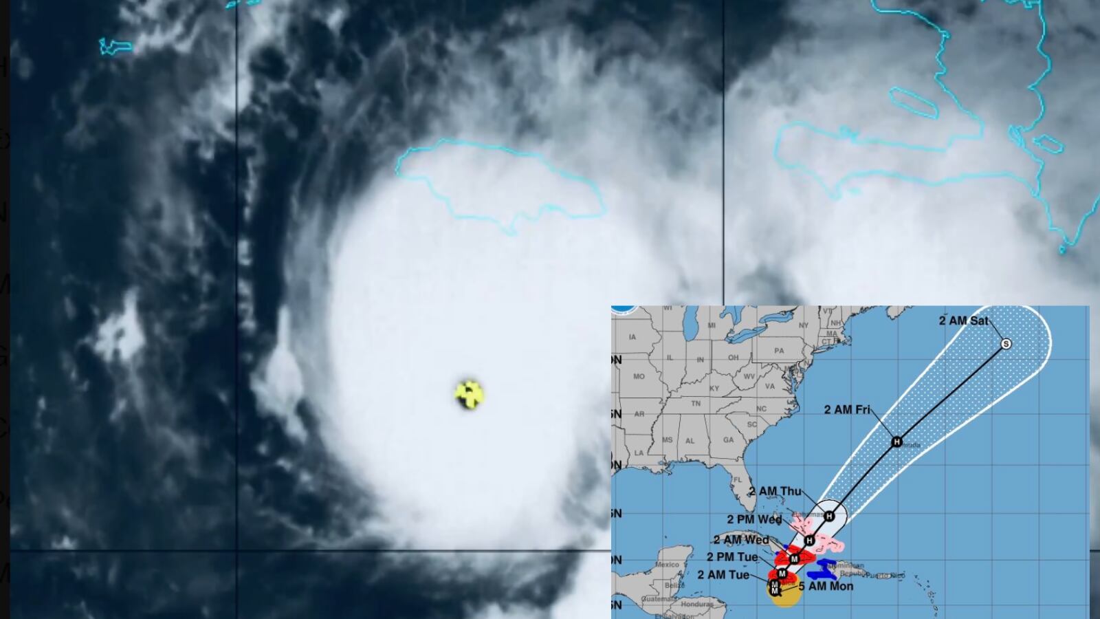 El paso del Huracán Melissa mantiene en alerta a Jamaica y otras zonas del Catribe