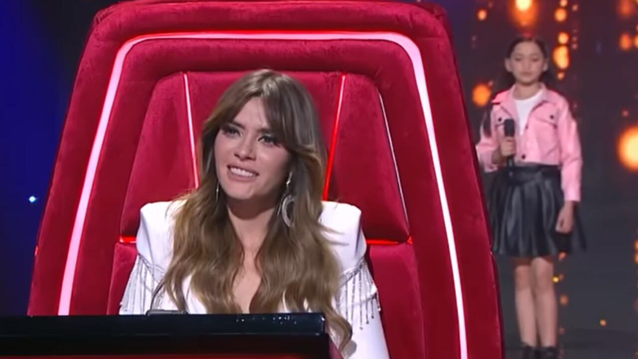 Kany García, en La Voz Kids - Captura de pantalla video YouTube