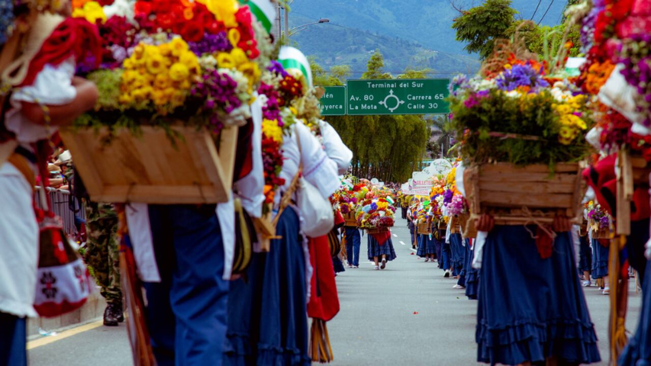 Desfile de Silleteros de Medellín.