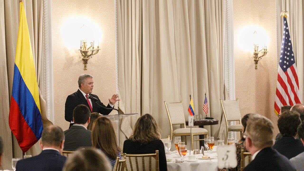 Iván Duque, presidente de Colombia.