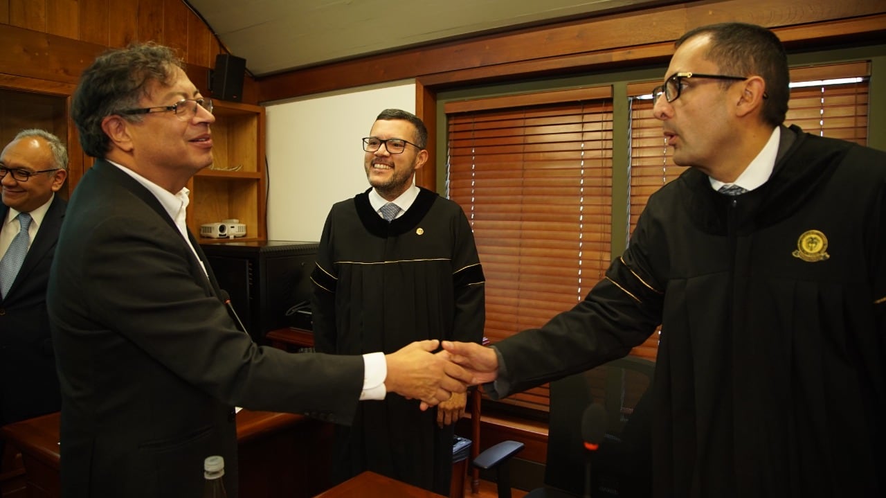 Gustavo Petro y Juan Carlos Granados.