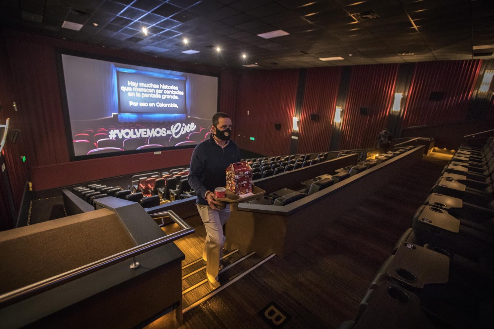 A comienzos de junio de este año el 95 por ciento de las salas de cine registradas en Colombia tenían abiertas sus puertas.