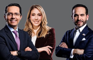 Entrevista Abelardo de la Espriella con Yesid Lancheros y Juanita Gómez