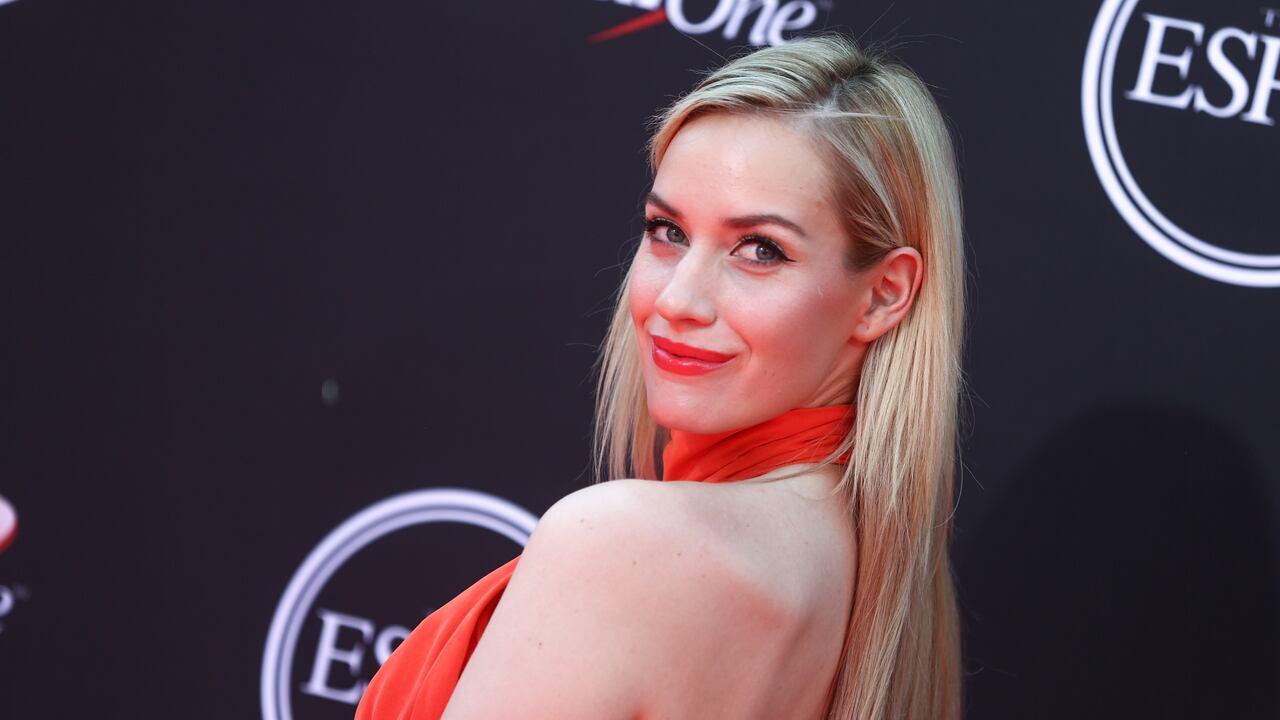 LOS ANGELES, CA - JULY 18: Paige Spiranac attends the 2018 ESPYS at Microsoft Theater on July 18, 2018 in Los Angeles, California. (Photo by Rich Fury/WireImage)