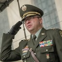 Posesión del Comandante General de la Policía de Bogotá , Carlos Fernando Triana
Claudia López