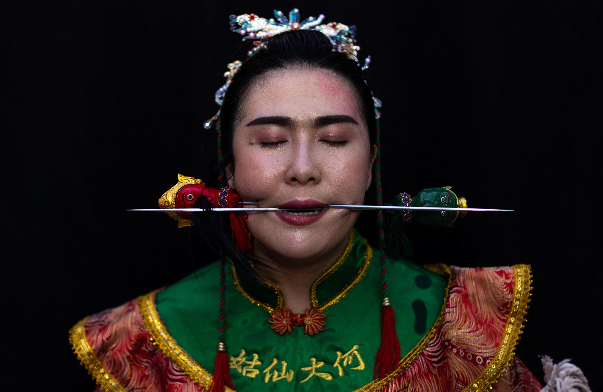 En imágenes : Retratos del festival vegetariano taoísta en Phuket