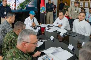 Desde Cúcuta se evalúa junto a las autoridades regionales las estrategias de seguridad y defensa para el departamento.