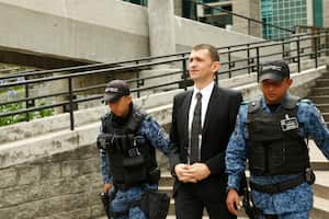 ex contratista Emilio Tapia ante la Sala Penal de la Corte Suprema de Justicia en el desarrollo del juicio que se le adelanta al ex senador Ivan Moreno Rojas por el casrrusel de la contratacion en Bogota
DIC 3 2013
FOTO GUILLERMO TORRES REVISTA SEMANA