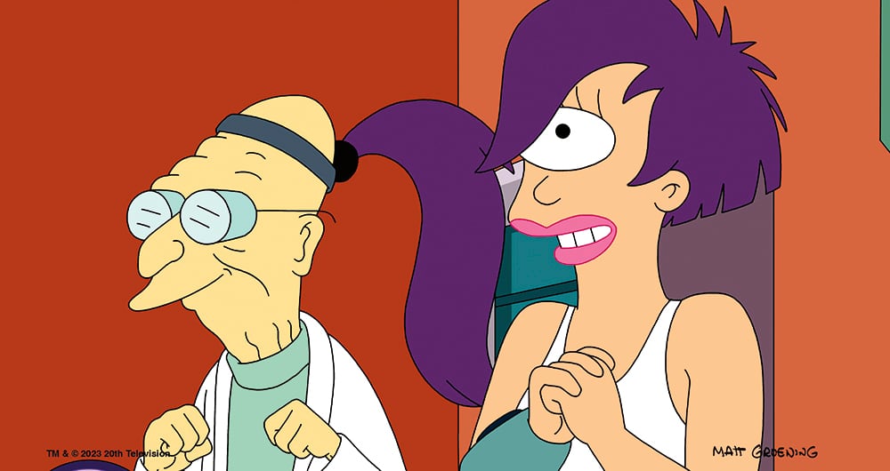 Claudia Katz opina que parte de lo que hace a Futurama tan familiar, es lo poco que han cambiado las cosas en ese futuro que proyecta 1.000 años adelante. 