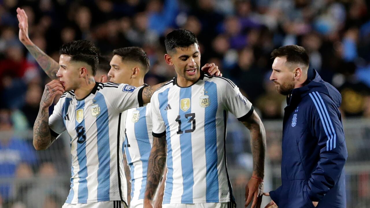 Imágenes del partido entre Argentina y Ecuador por la primera fecha de las eliminatorias al Mundial 2026