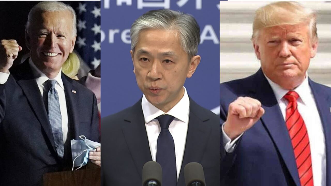 China reconoció la victoria de Joe Biden en las elecciones de EE.UU.