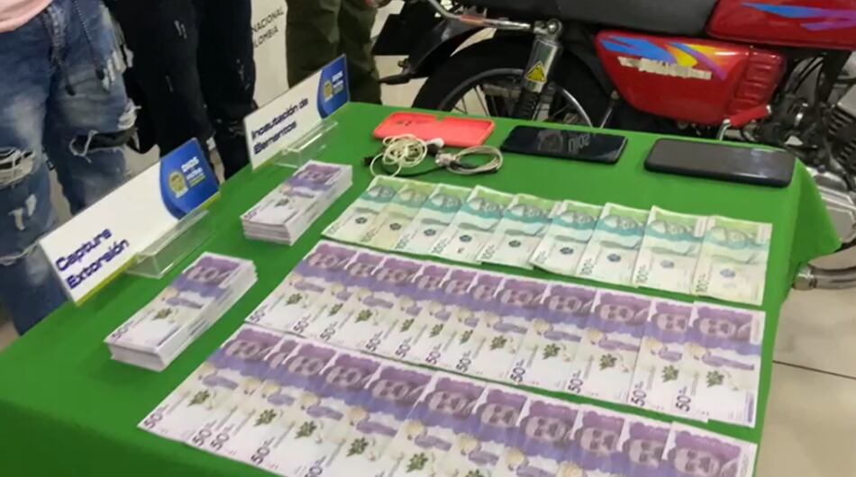 Extorsión en Bucaramanga.
