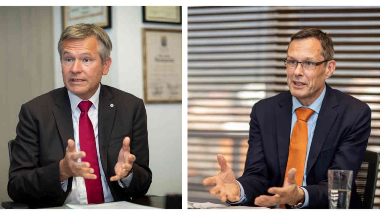 Los embajadores de Francia y Alemania hablaron con semana sobre las lecciones de la Primera Guerra Mundial, a 100 años del armisticio que le dio fin.