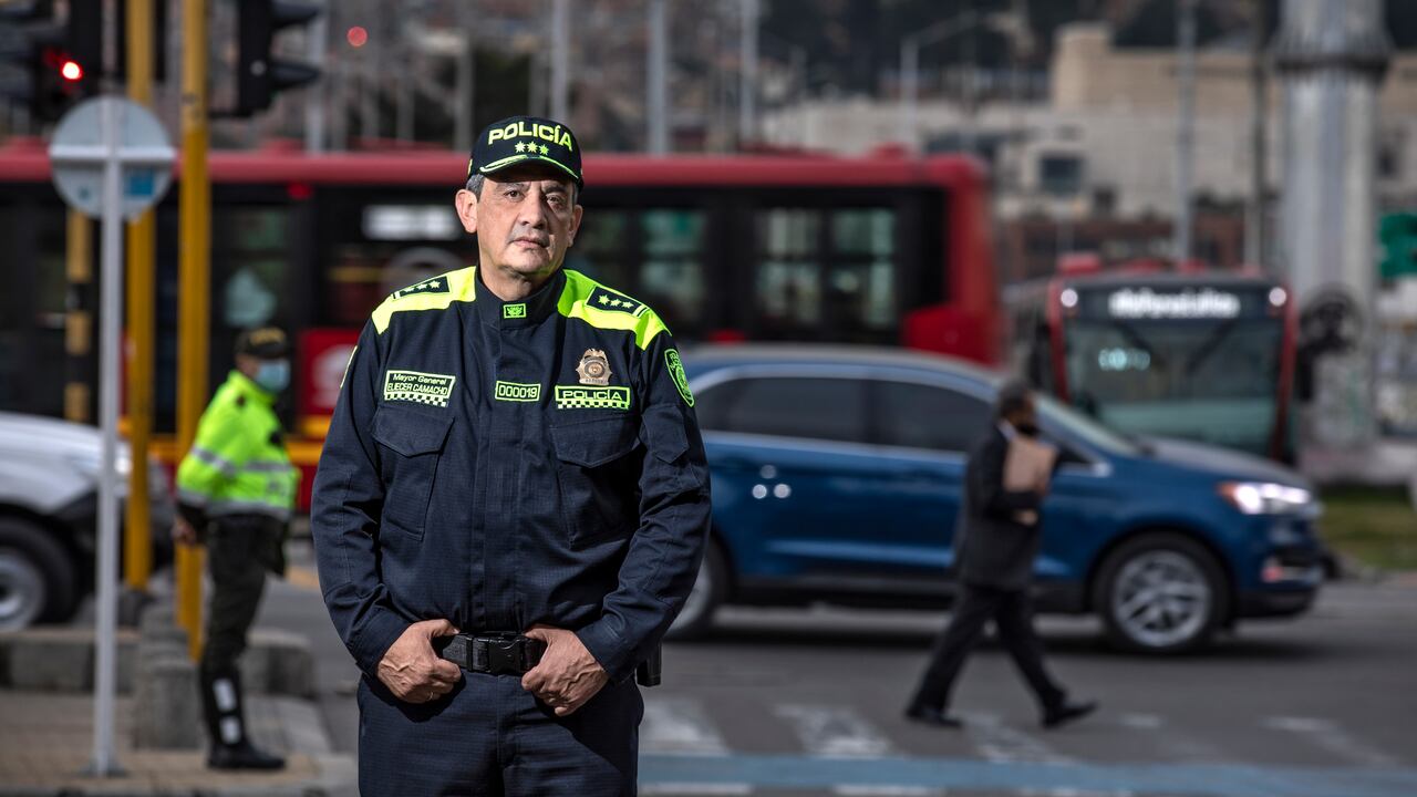Mayor General Eliecer Camacho.
Comandante de la Policía Metropolitana de Bogotá