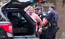 Imagen policial de Mohamed Sabry Soliman tras su arresto.