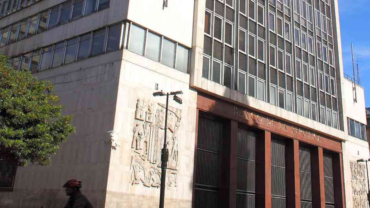 Ganancias del Banco de la República bajaron 6,5% a agosto