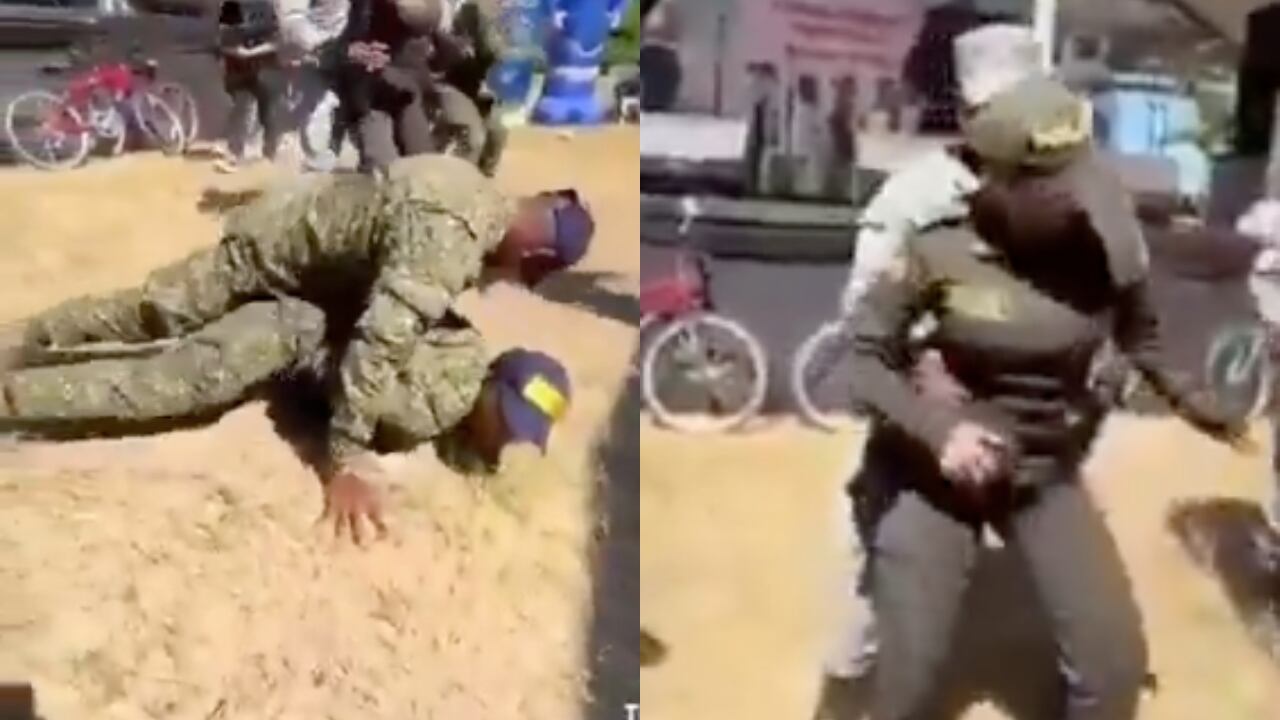 Momentos del sugestivo baile