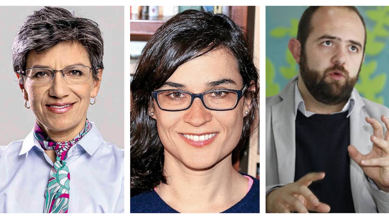 Claudia López, Carolina Sanín, Santiago Rivas