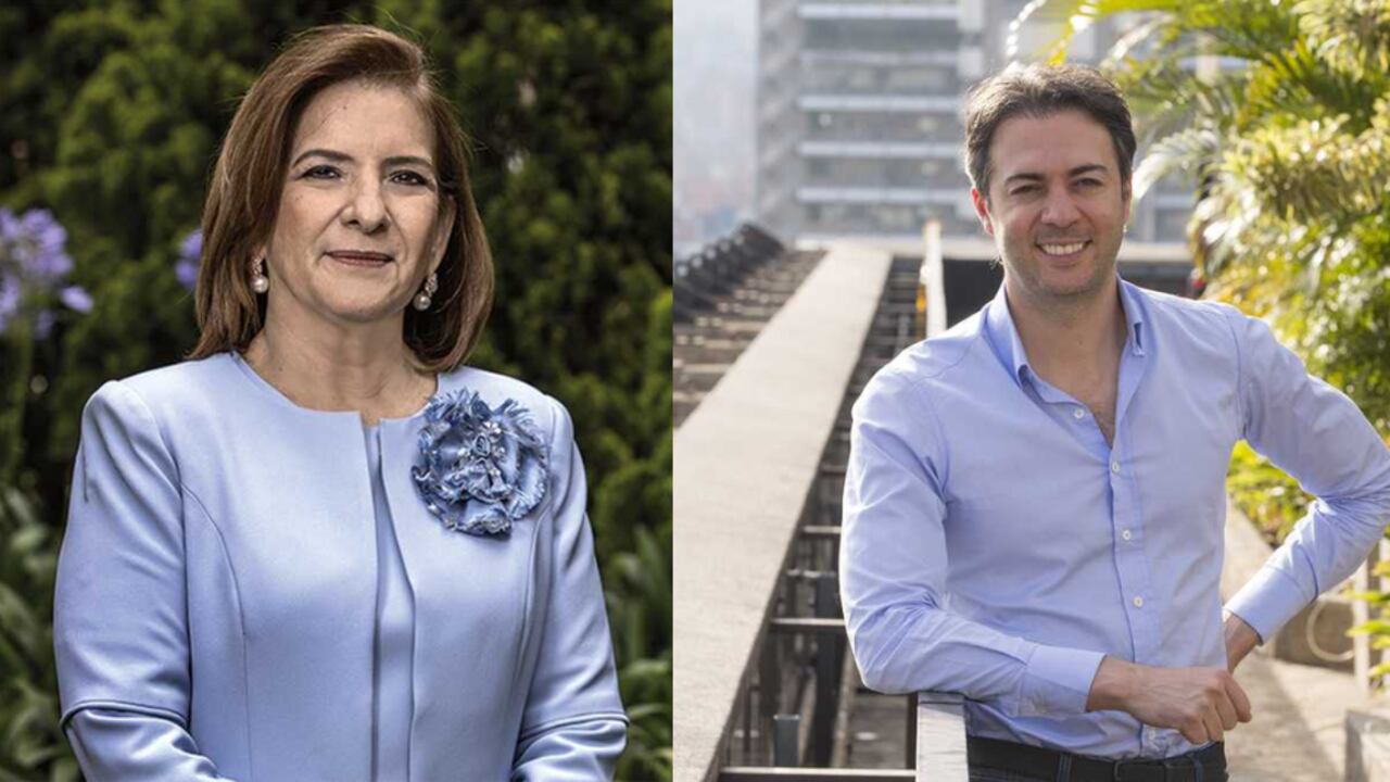 Procuradora, Margarita Cabello; exalcalde de Medellín, Daniel Quintero.