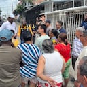 El alcalde, Víctor Ramos, visitó los sitios afectados para conocer de primera mano la magnitud de los daños en el municipio. Foto: Alcaldía de Palmira / El País.